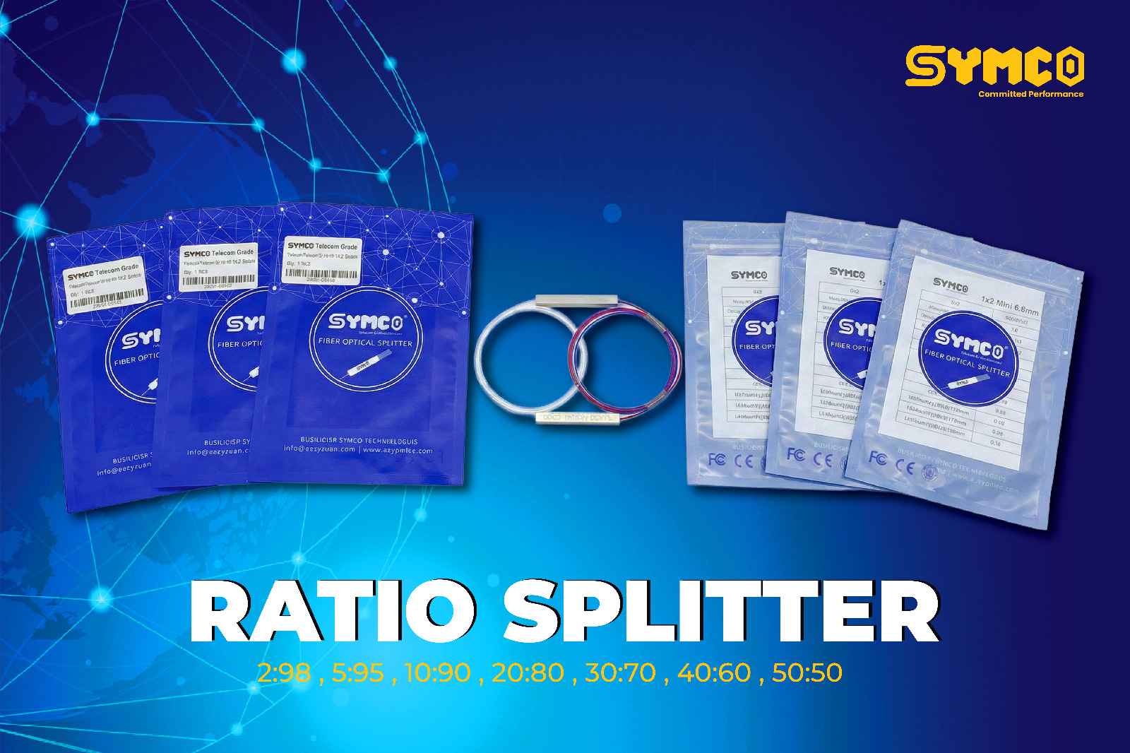 Fiber Ratio Splitter